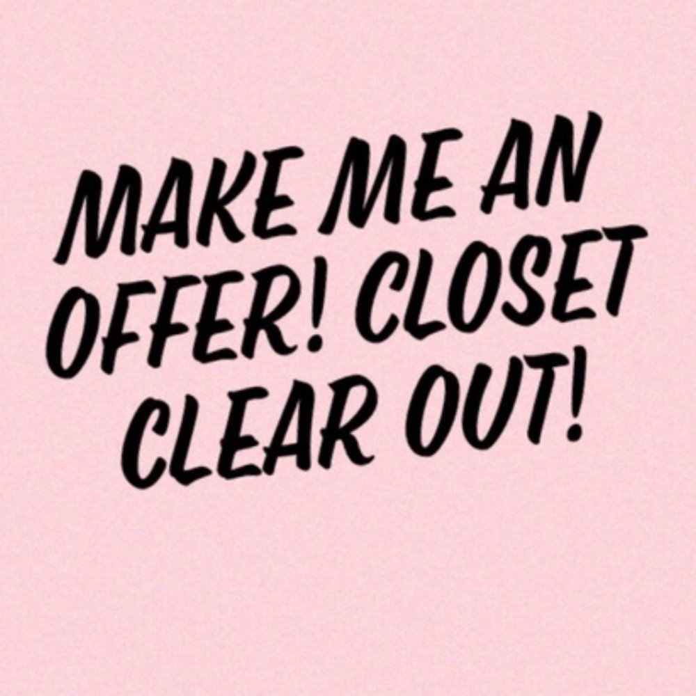 Closet clear out!!!!